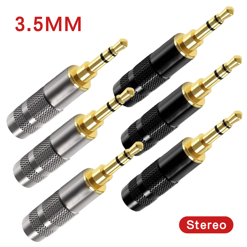 Audiophile Headphone Wired - Conector de Áudio de 3 Pinos