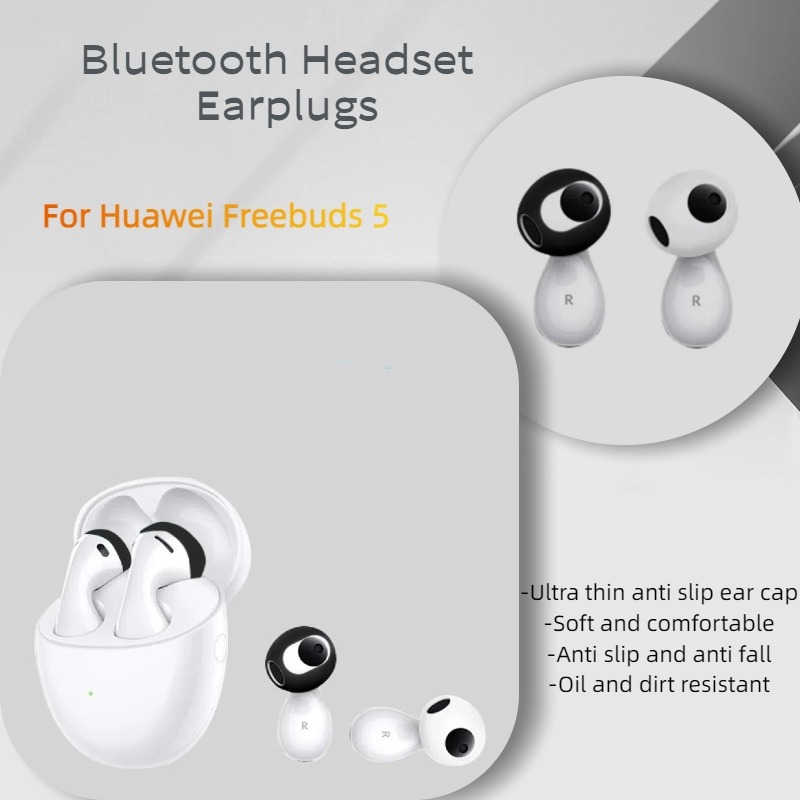 Silicone Ear Tip Replacement - Ultra-fino fone de ouvido bluetooth tampões