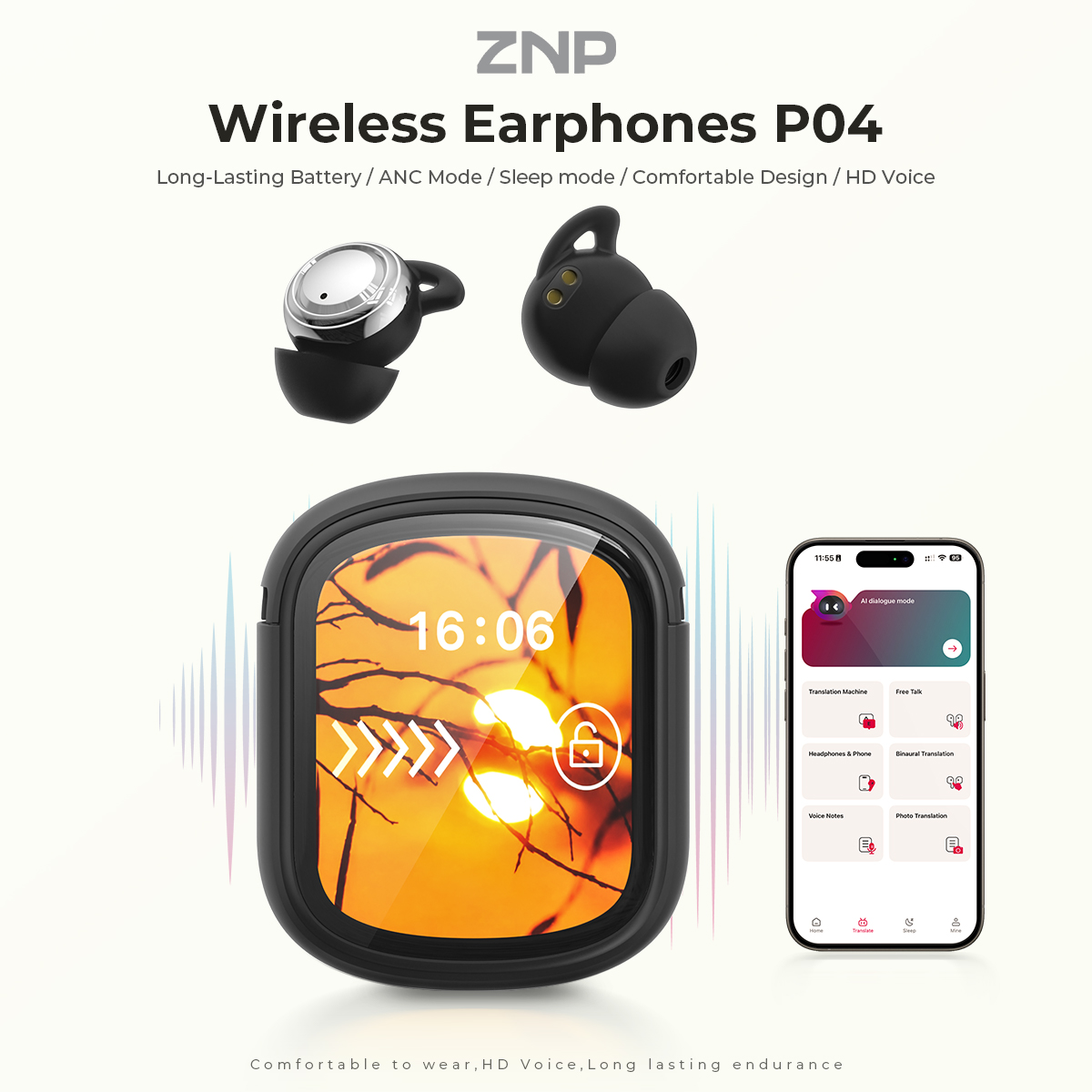Fones de Ouvido ZNP P04 para D - Usb C Earphone avaliação e preço