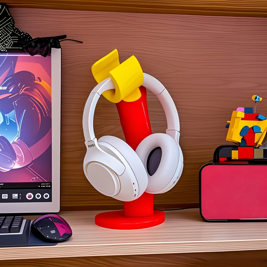Suporte criativo para fones de - Headphone Stand Desk avaliação e preço